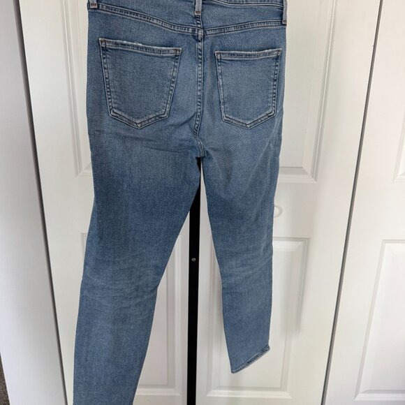 Citizens of Humanity Jeans Rocket Crop High Rise Skinny Serenity 27 - Picture 4 of 5
